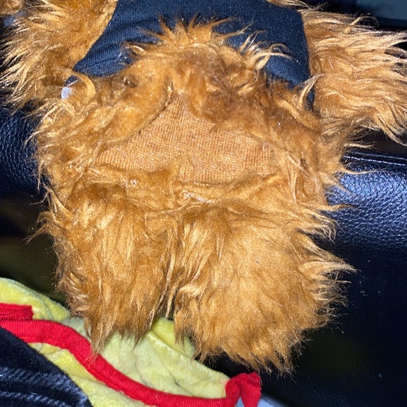 Vintage 1988 80s ALF Burger King Puppet Born to Rock Guitar Tag Plush Alien ~10" - Picture 5 of 6
